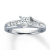 Thumbnail Image 1 of Now + Forever Diamond Engagement Ring 1 ct tw Princess-cut 14K White Gold