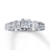 Thumbnail Image 0 of Diamond Engagement Ring 1 ct tw Round-cut 14K White Gold