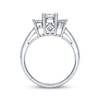 Thumbnail Image 1 of 3-Stone Diamond Ring 1-1/2 ct tw Princess-cut 14K White Gold