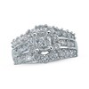 Diamond Engagement Ring 2 ct tw Diamonds 14K White Gold