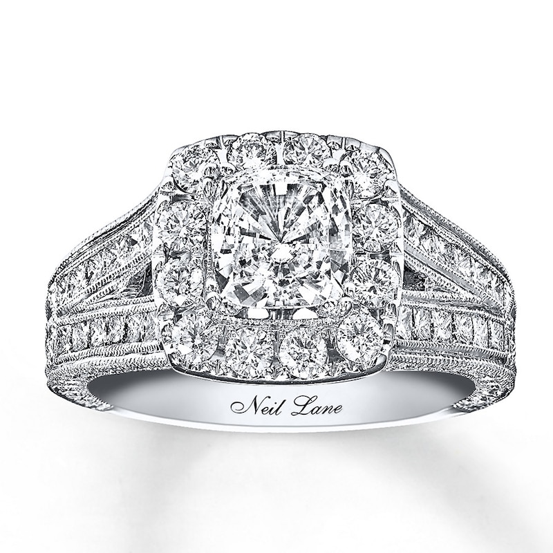 Neil Lane Engagement Ring 2 ct tw Diamonds 14K White Gold