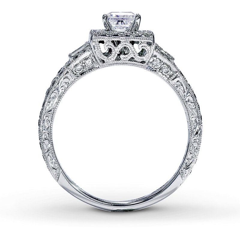 Main Image 2 of Neil Lane Engagement Ring 1 ct tw Diamonds 14K White Gold