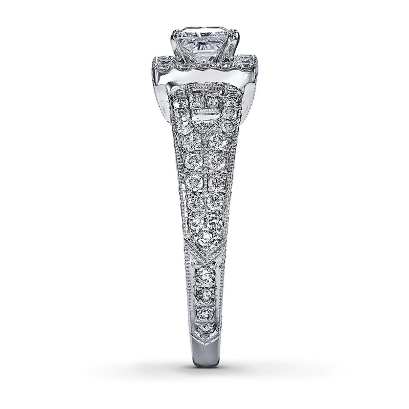 Main Image 3 of Neil Lane Engagement Ring 1 ct tw Diamonds 14K White Gold