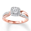 Thumbnail Image 0 of Diamond Engagement Ring 3/4 Carat tw 14K Two-Tone Gold