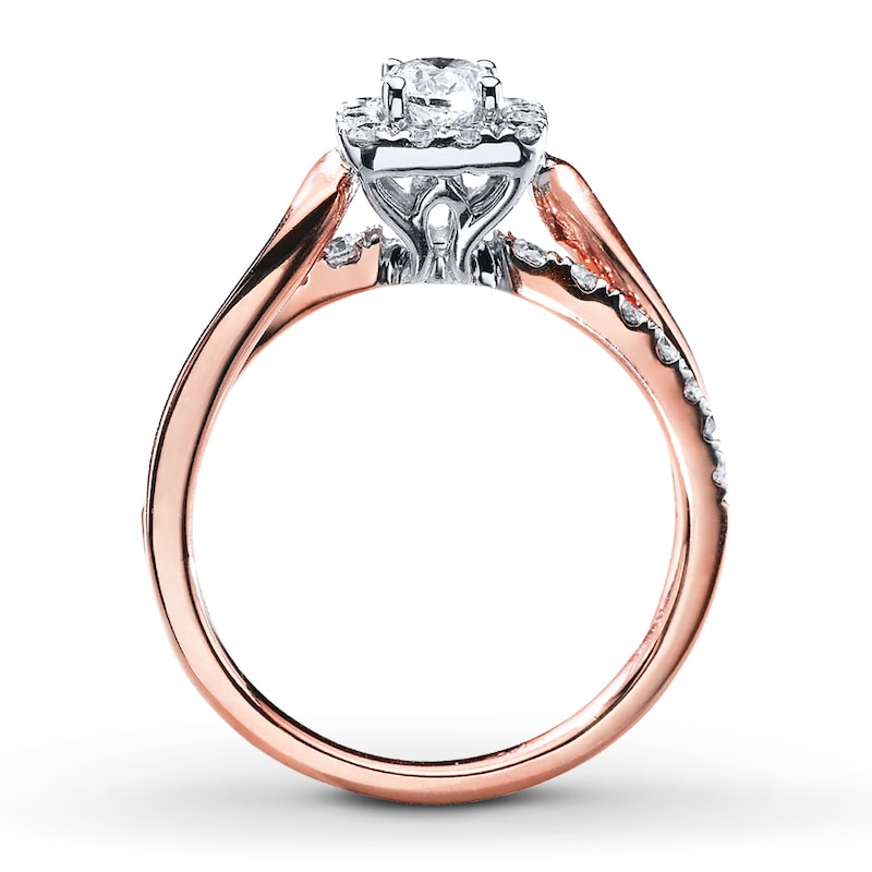 Main Image 2 of Now + Forever Diamond Engagement Ring 3/4 Carat tw 14K Two-Tone Gold
