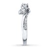 Thumbnail Image 2 of 3-Stone Diamond Ring 1/3 ct tw Round-cut 10K White Gold