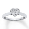 Thumbnail Image 1 of Now + Forever Diamond Engagement Ring 1/3 Carat tw 10K White Gold