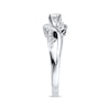 Thumbnail Image 2 of Three-Stone Engagement Ring 3/8 ct tw Diamonds 14K White Gold