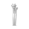 Thumbnail Image 2 of Now + Forever Diamond Bridal Set 1/8 ct tw Round-cut 10K White Gold