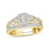Thumbnail Image 0 of Diamond Bridal Set 1/5 carat tw 10K Yellow Gold
