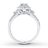Thumbnail Image 1 of Engagement Ring 5/8 ct tw Diamonds 10K White Gold