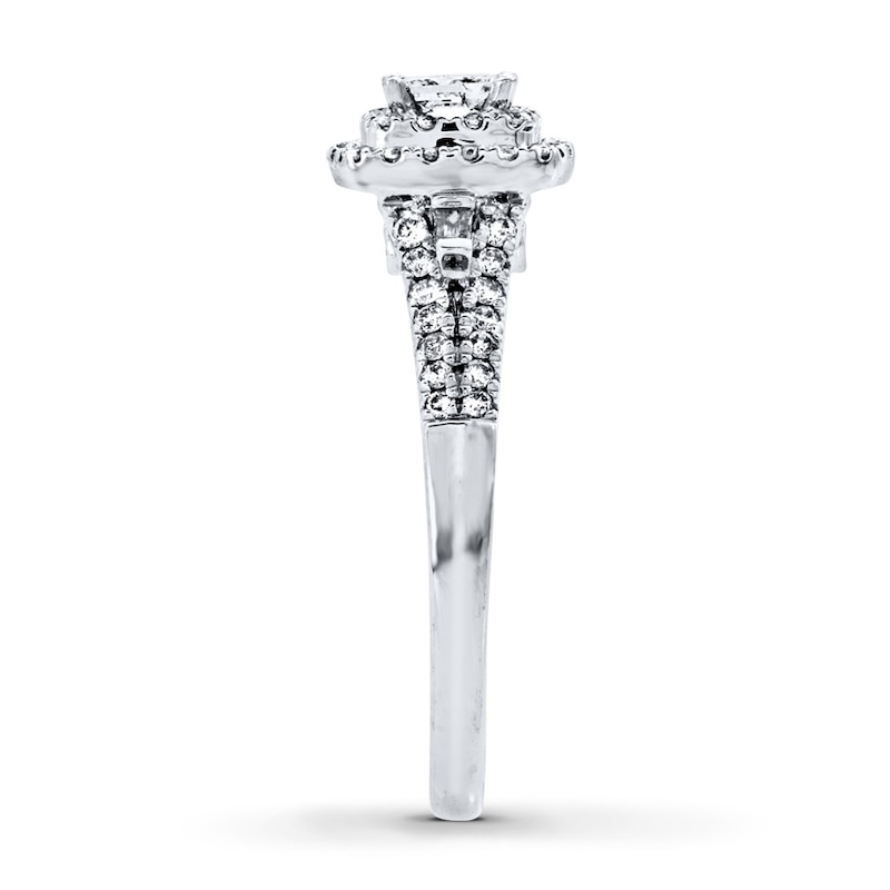 Main Image 3 of Now + Forever Engagement Ring 5/8 ct tw Diamonds 10K White Gold