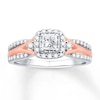 Thumbnail Image 1 of Now + Forever Diamond Engagement Ring 5/8 Carat tw 14K Two-Tone Gold