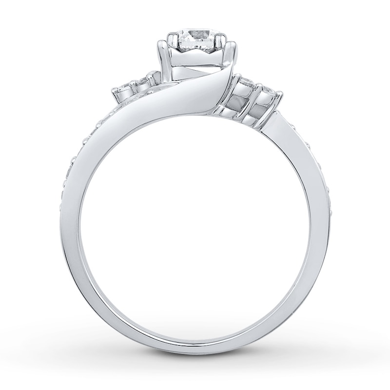 Main Image 2 of Now + Forever Diamond Engagement Ring 5/8 ct tw Round-cut 14K White Gold