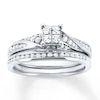 Thumbnail Image 1 of Now + Forever Diamond Bridal Set 1/2 carat tw 10K White Gold