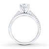 Thumbnail Image 2 of Now + Forever Diamond Bridal Set 1-1/5 ct tw Round-cut 14K White Gold