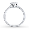 Thumbnail Image 2 of Now + Forever Diamond Engagement Ring 1/2 ct tw Round-Cut 14K White Gold