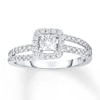 Thumbnail Image 0 of Diamond Engagement Ring 5/8 Carat tw 14K White Gold