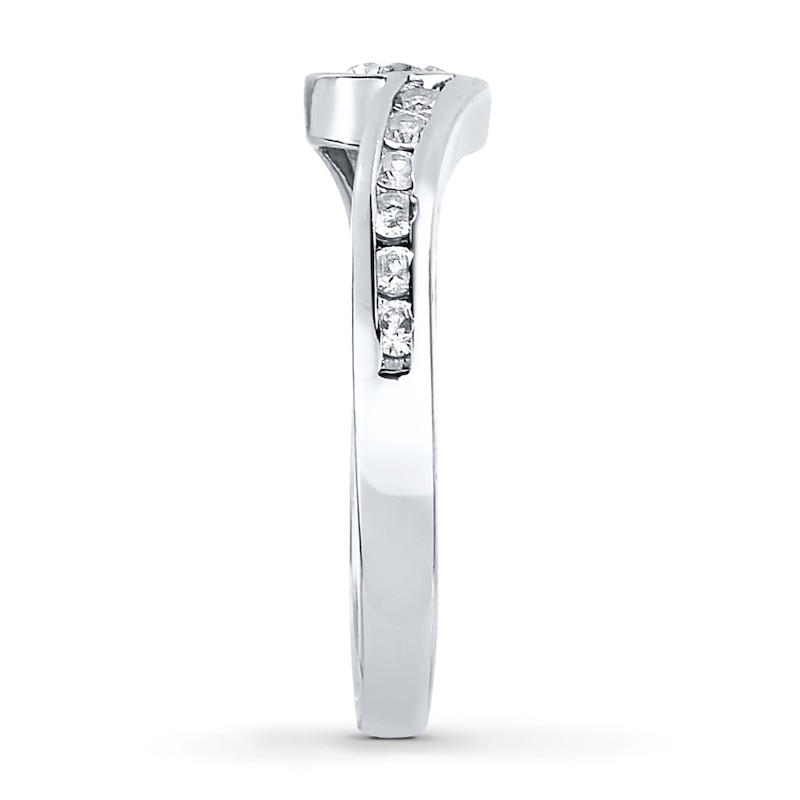 Main Image 3 of Now + Forever Diamond Engagement Ring 5/8 ct tw Round-cut 14K White Gold