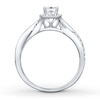 Thumbnail Image 2 of Now + Forever Engagement Ring 1/2 ct tw Diamonds 10K White Gold