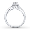 Thumbnail Image 1 of Engagement Ring 1/2 ct tw Diamonds 10K White Gold