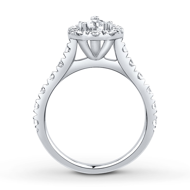 Main Image 2 of Now + Forever Diamond Bridal Set 5/8 ct tw Pear-Shape 14K White Gold