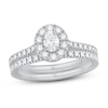 Thumbnail Image 0 of Diamond Bridal Set 5/8 ct tw Oval-cut 14K White Gold