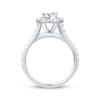 Thumbnail Image 1 of Diamond Bridal Set 1/2 ct tw Emerald-Cut 14K White Gold