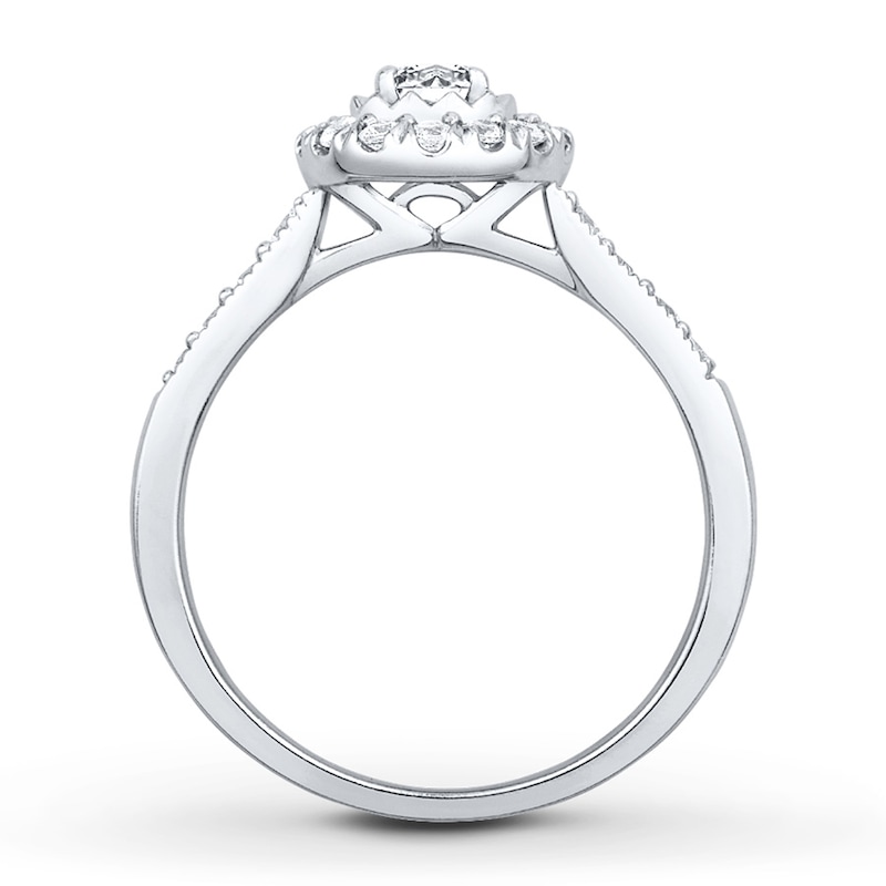 Main Image 2 of Now + Forever Diamond Bridal Set 3/4 ct tw Round-cut 14K White Gold