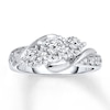 Thumbnail Image 0 of 3-Stone Diamond Ring 1 ct tw 14K White Gold
