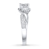 Thumbnail Image 2 of 3-Stone Diamond Ring 1 ct tw 14K White Gold