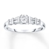 Thumbnail Image 1 of Now + Forever Diamond Engagement Ring 1/3 ct tw 14K White Gold