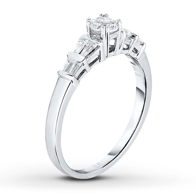 Main Image 3 of Now + Forever Diamond Engagement Ring 1/3 ct tw 14K White Gold
