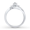 Thumbnail Image 2 of Now + Forever Diamond Engagement Ring 5/8 ct tw Pear-shaped 14K White Gold
