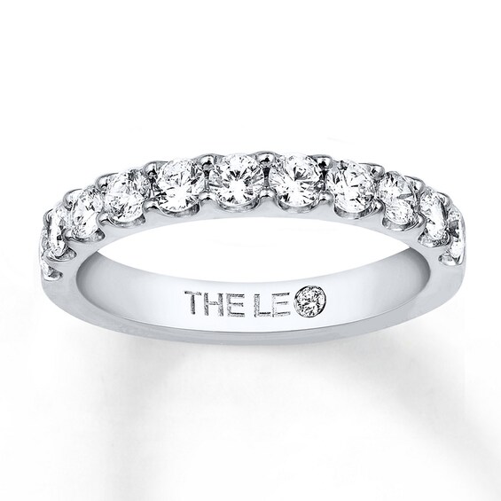Kay Jewelers Leo Wedding Band 7 8 Ct Tw Diamonds 14k White Gold From Kay Jewelers Shefinds
