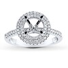Thumbnail Image 0 of Diamond Ring Setting 1/4 ct tw Round-cut 14K White Gold