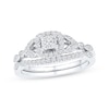 Thumbnail Image 0 of Diamond Bridal Set 1/3 carat tw 10K White Gold