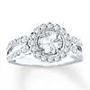 Thumbnail Image 0 of Engagement Ring 1-1/6 ct tw Diamonds 14K White Gold