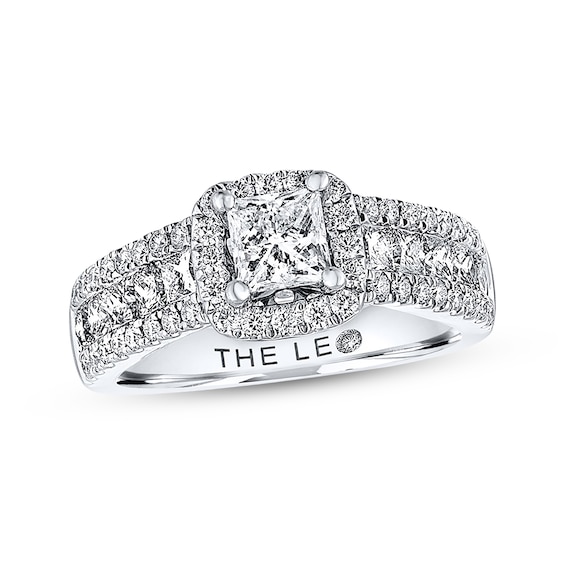 THE LEO Diamond Engagement Ring 2-1/8 ct tw Diamonds 14K White Gold