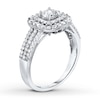 Thumbnail Image 2 of Now + Forever Diamond Engagement Ring 1 ct tw Round-cut 14K White Gold