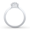 Thumbnail Image 2 of Now + Forever Diamond Bridal Set 3/8 ct tw Round-cut 14K White Gold