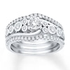 Thumbnail Image 1 of Now + Forever Diamond Bridal Set 3/4 ct tw Round-cut 14K White Gold