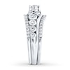 Thumbnail Image 3 of Now + Forever Diamond Bridal Set 3/4 ct tw Round-cut 14K White Gold
