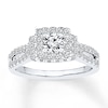 Thumbnail Image 0 of Diamond Engagement Ring 1 ct tw Round-cut 14K White Gold