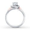 Thumbnail Image 1 of Diamond Engagement Ring 1 ct tw Round-cut 14K Two-Tone Gold