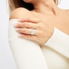 Thumbnail Image 1 of Bridal Set 1/2 ct tw Diamonds 10K White Gold