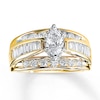 Thumbnail Image 0 of Diamond Engagement Ring 1-3/4 Carats tw Marquise-cut 14K Yellow Gold