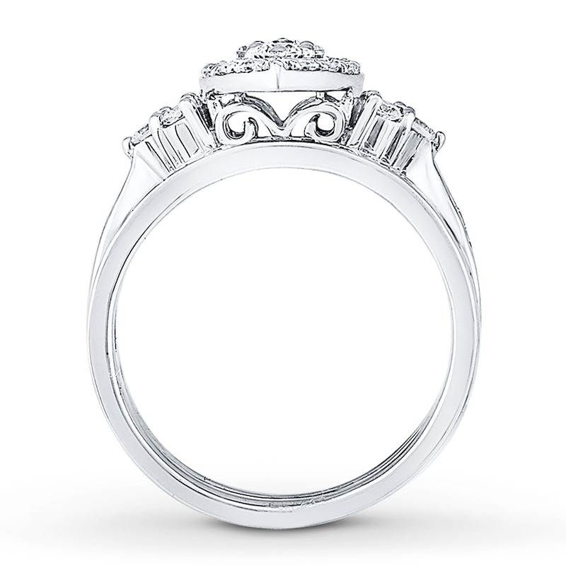 Main Image 2 of Now + Forever Diamond Bridal Set 7/8 carat tw 14K White Gold