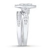 Thumbnail Image 2 of Diamond Bridal Set 7/8 carat tw 14K White Gold