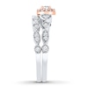 Thumbnail Image 2 of Diamond Bridal Set 1/2 Carat tw 10K White Gold